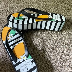 Kate Spade Lemon Sandals ♠️ 🍋